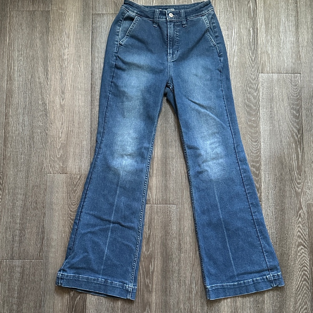 Old Navy Extra Highrise Flare Denim Trousers
